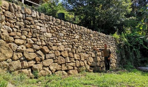 Mur de soutènement hauteur de 3 mètres Privas